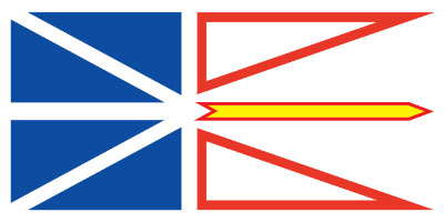 Newfoundland & Labrador Flag